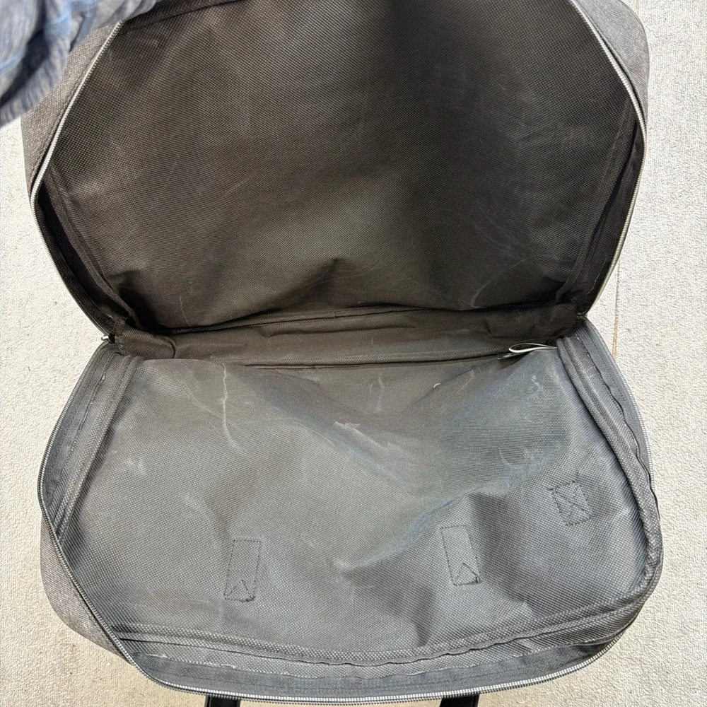 John Varvatos Gray Laptop Briefcase Tote Bag‎ Business Work Travel